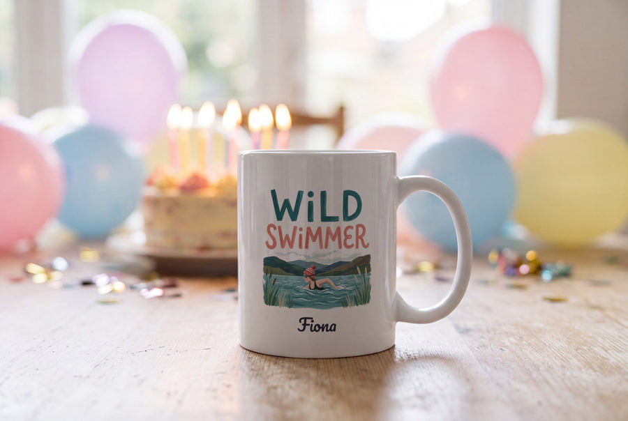 Lifestyle: Personalised Wild Swimmer Mug