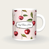 Fruit Name Mug 4, front with the name label