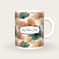 X-ray Cosmos Name Mug 2, front with the name label