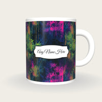 Graffiti Grasses Name Mug 2, front with the name label