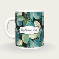 Scratchboard Guavas Name Mug, back with the second name label