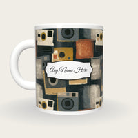 Scratchboard Polaroid Name Mug 2, back with the second name label