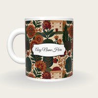 Mughal Water Mills Name Mug 2, back with the second name label