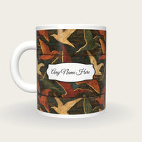 Pyrography Gulls Name Mug 2, back with the second name label