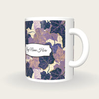 Blueprint Ivy Name Mug, three-quarter view