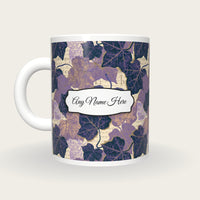 Blueprint Ivy Name Mug, back with the second name label
