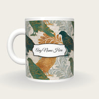 Baroque Hawks Name Mug 2, back with the second name label