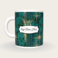 X-ray Skulls Starfield Name Mug 2, back with the second name label