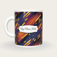 Hyperspace Name Mug, back with the second name label