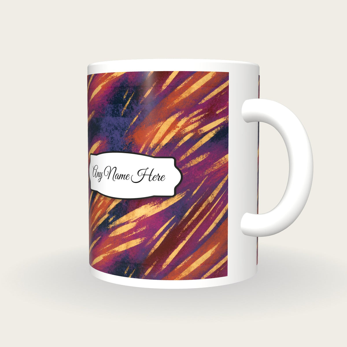 Hyperspace Name Mug 3, three-quarter view