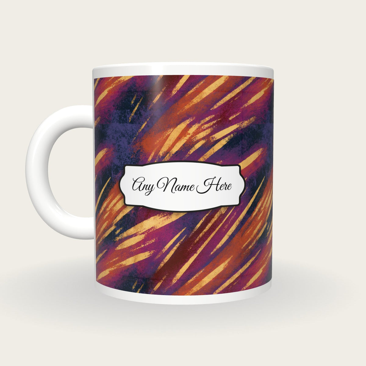 Hyperspace Name Mug 3, back with the second name label