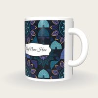 Mandala Igloo Name Mug 2, three-quarter view