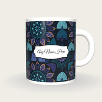 Mandala Igloo Name Mug 2, front with the name label