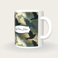 Engraving Banshees Name Mug, three-quarter view