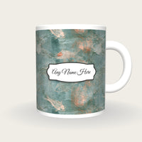 Japan Koi Name Mug, front with the name label
