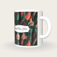 Christmas Market Forest Mulled Name Mug 2, three-quarter view