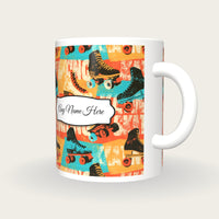 Roller Skate 80s Name Mug 5, three-quarter view
