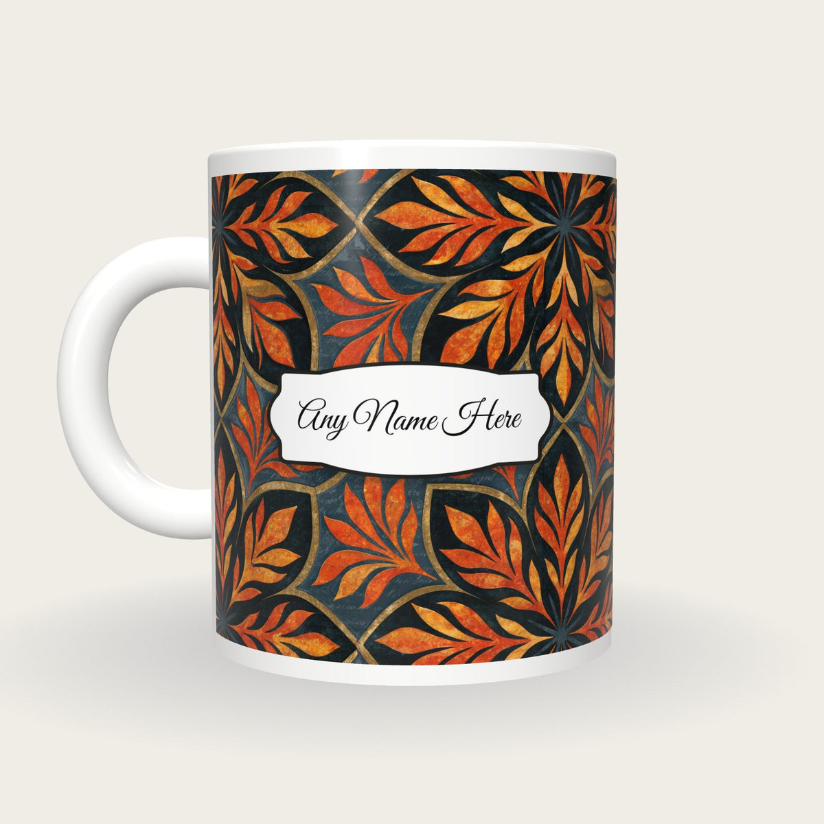 Haeckel Jokers Name Mug, back with the second name label
