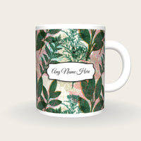 Lace Witch Herbs Name Mug, front with the name label