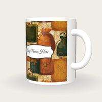 Engraving Jewel Bags Name Mug 2, three-quarter view