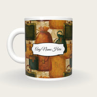 Engraving Jewel Bags Name Mug 2, back with the second name label