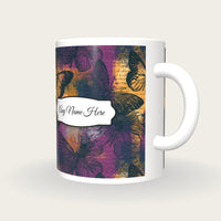 Penny Dreadful Butterfly Name Mug 2, three-quarter view