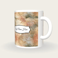 Storybook Fish Name Mug 2, three-quarter view