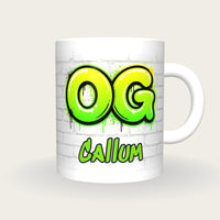 Personalised The OG Graffiti Mug, front