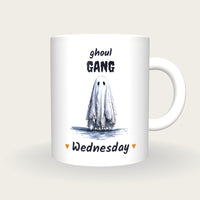 Personalised Ghost Mug, Ghoul Gang, front