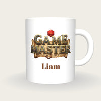 Personalised Game Master Mug, front