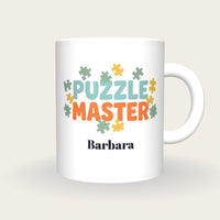 Personalised Puzzle Master Jigsaw Mug, front