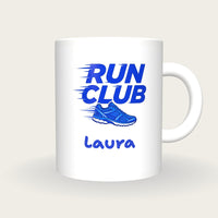 Personalised Run Club Mug, front