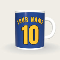 Design Your Own Basketball Jersey Mug, front