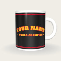 Design Your Own Boxing Robe Mug, front