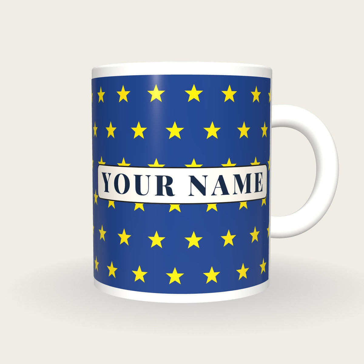 Design Your Own Jockey Silks Mug, front