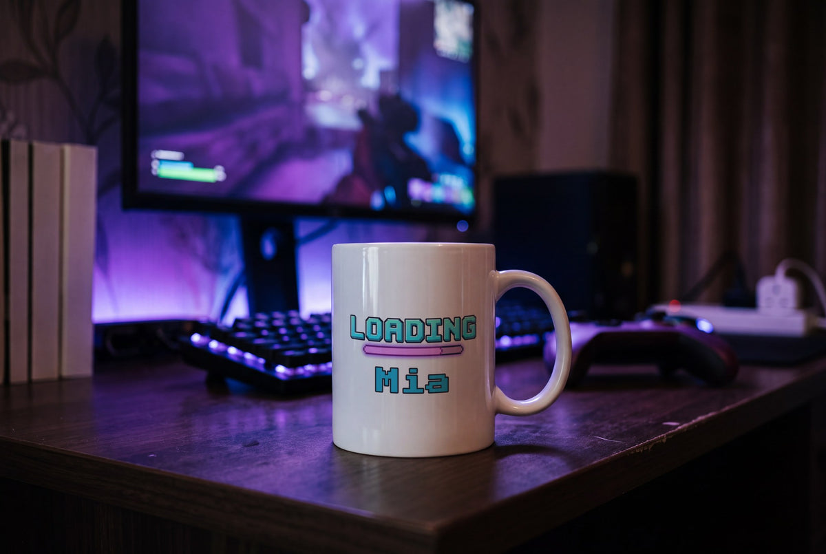 Lifestyle: Personalised Loading Gamer Mug