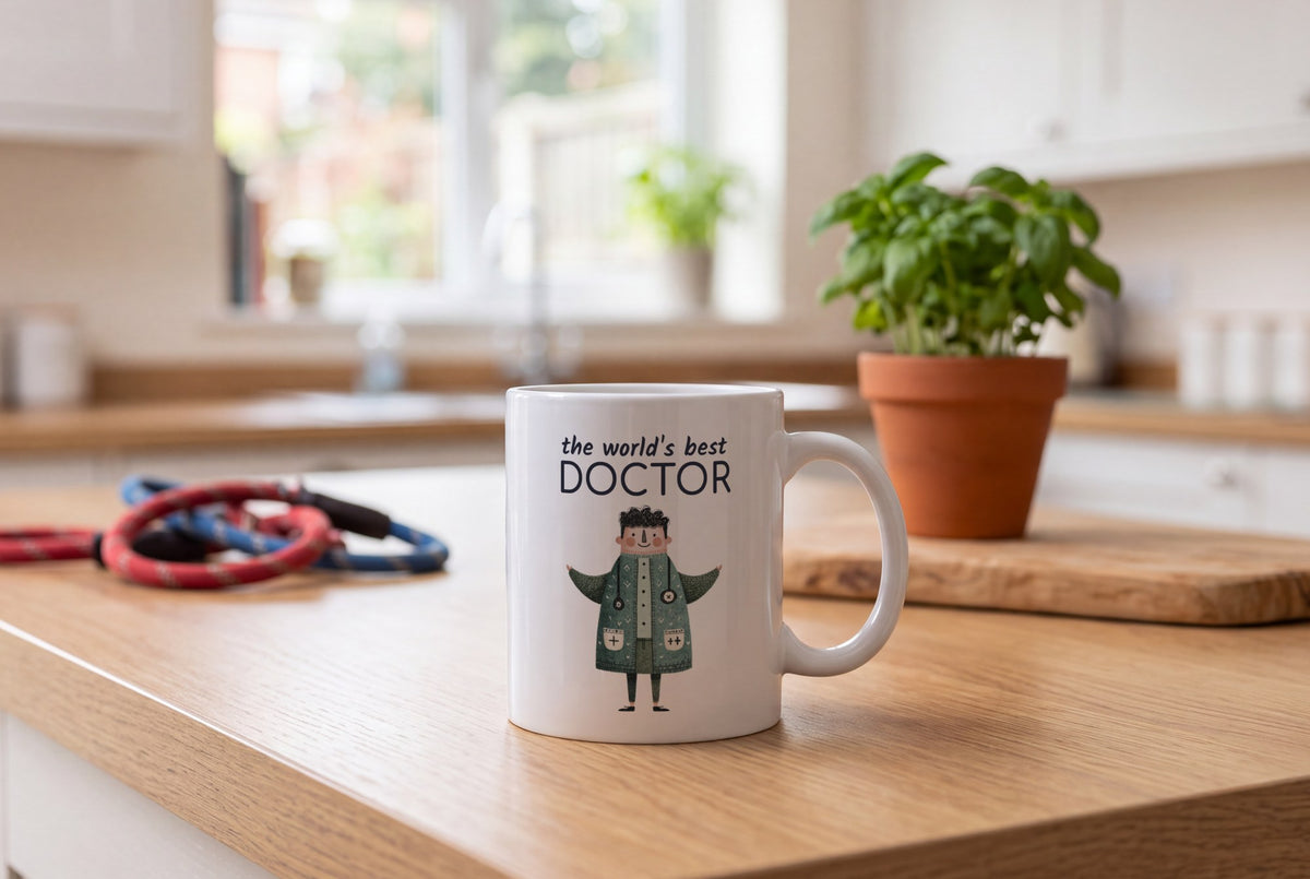 Lifestyle: Personalised Doctor Mug, World's Best Doctor