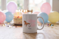 Lifestyle: Personalised Horse Girl Mug