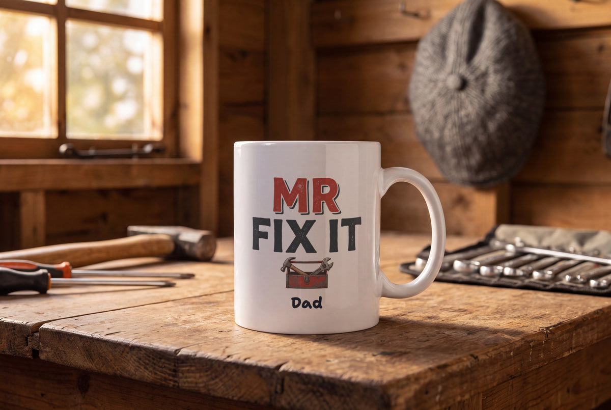 Lifestyle: Personalised Mr Fix It DIY Mug