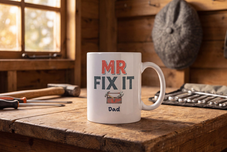 Lifestyle: Personalised Mr Fix It DIY Mug