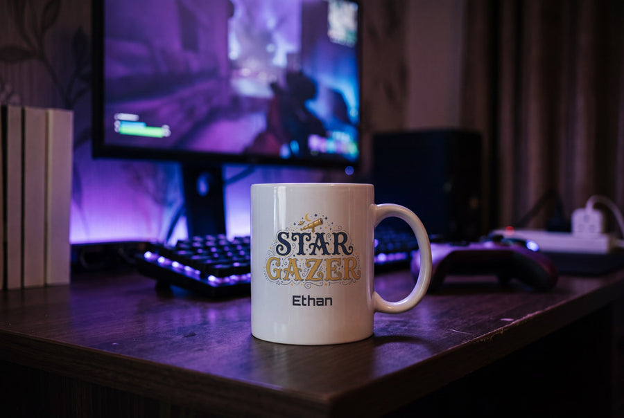 Lifestyle: Personalised Star Gazer Astronomy Mug