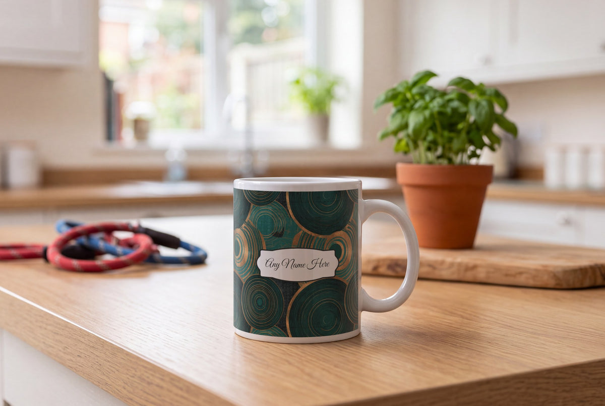 Lifestyle: Engraving Spell Circles Name Mug