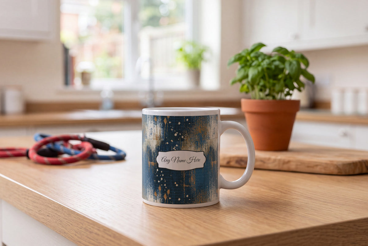 Lifestyle: Pixel Reed Name Mug