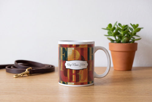 Lifestyle: ASCII Turmeric Abstract Name Mug