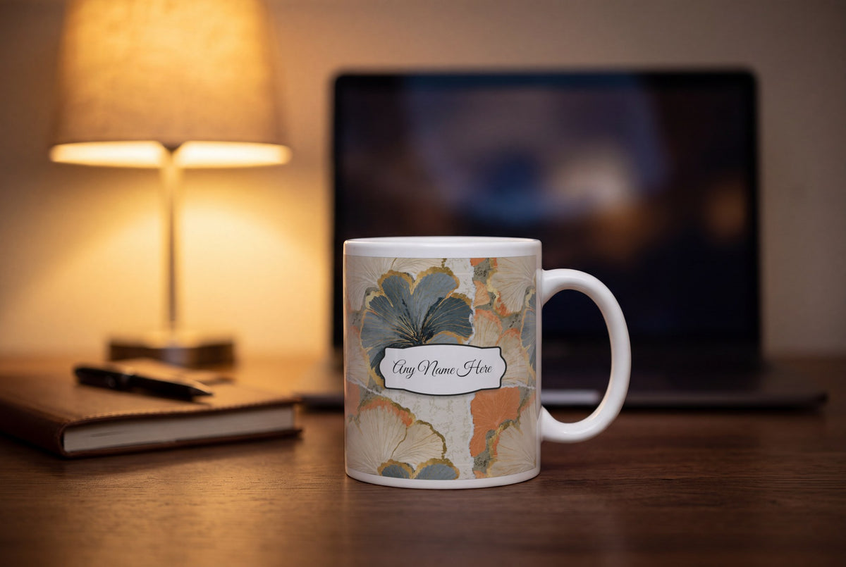 Lifestyle: Torn Paper Jelly Fungi Name Mug