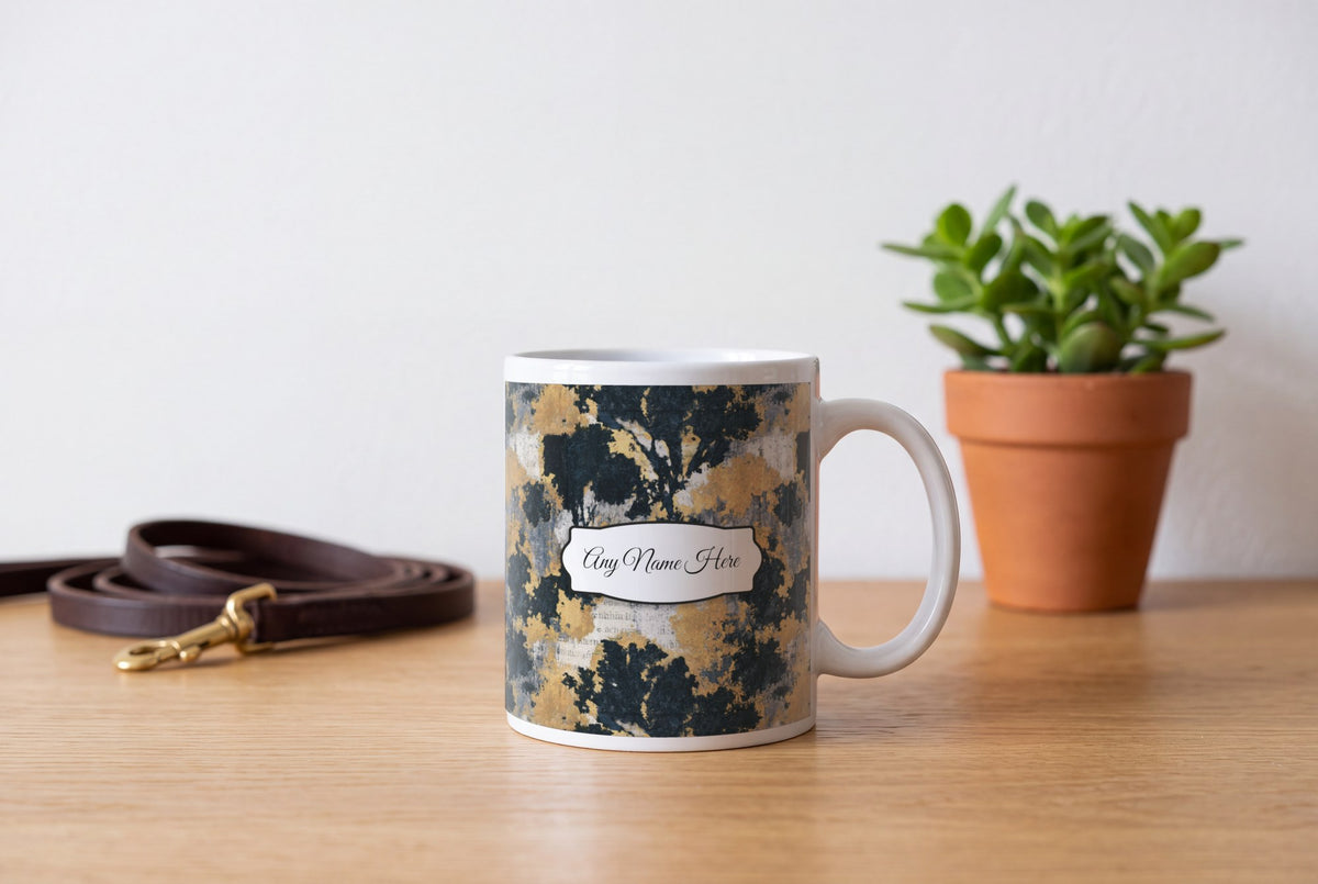Lifestyle: Screenprint Lichen Name Mug