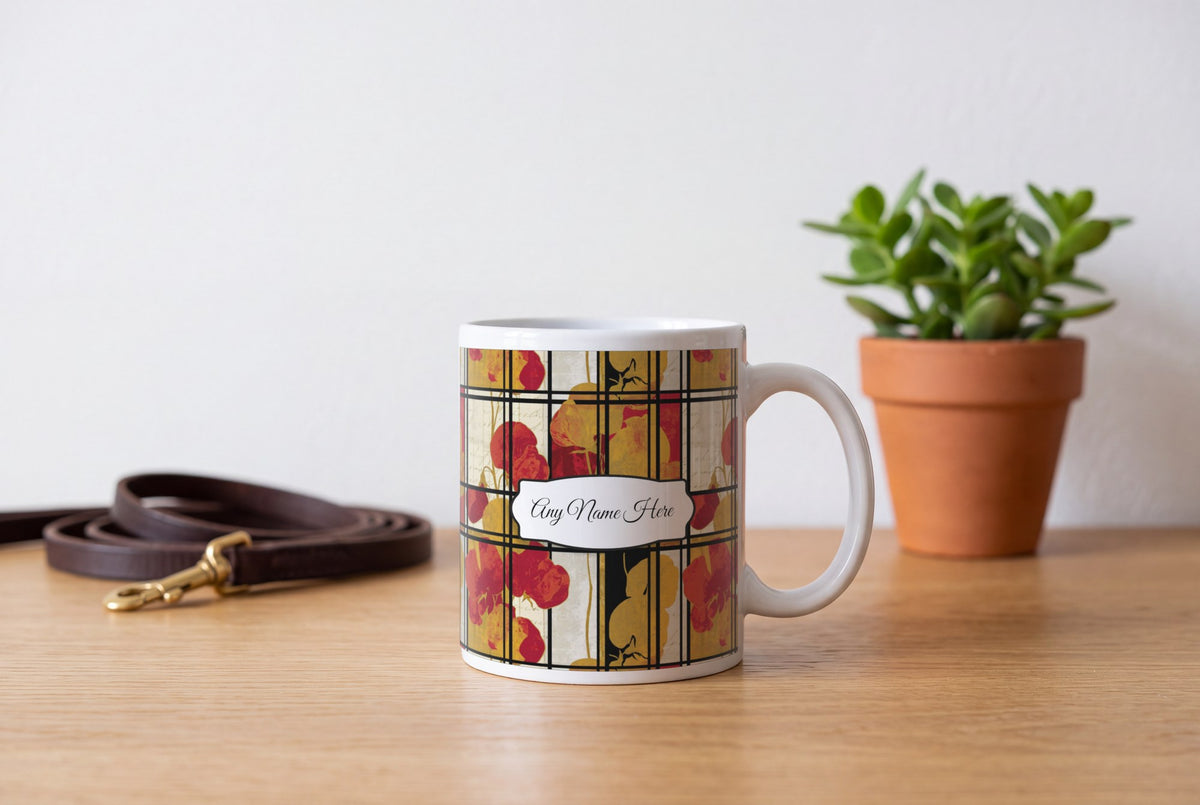 Lifestyle: De Stijl Sweet Pea Name Mug