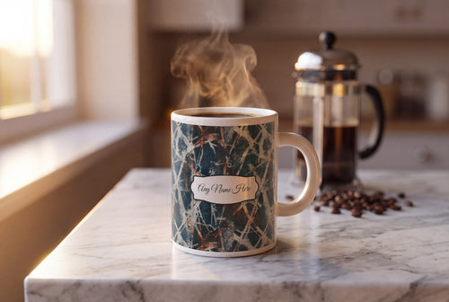 Lifestyle: Batik Wax Resist Name Mug 2
