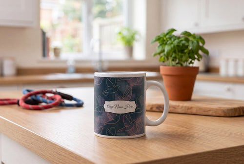 Lifestyle: Antique Map Bird Name Mug 2