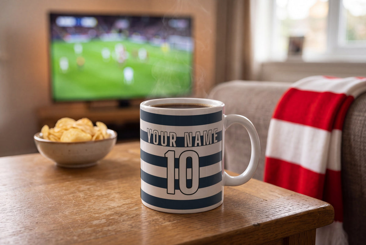 Lifestyle: Design Your Own Rugby Shirt Mug